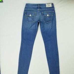 True Religion Sz 26 Julie Factory Distressed Jeans